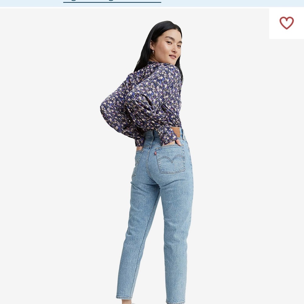 COPY - Levi's® Premium Wedgie Icon Fit, size 26, color is Tango Light.  Worn tw…
